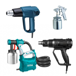 Hot Air Guns, Spray Guns & Heat Guns