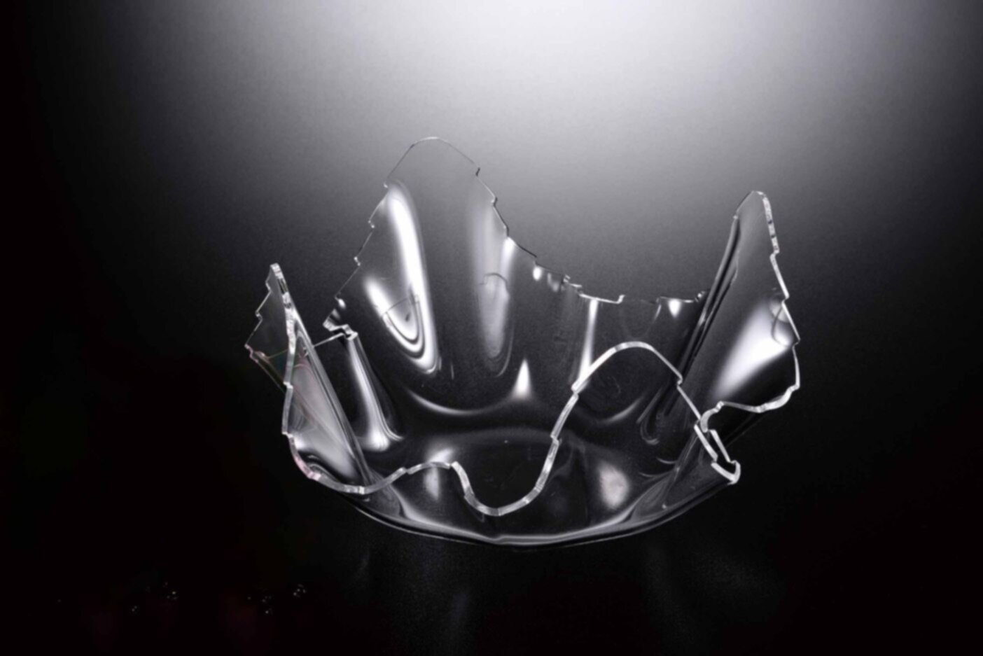 VAGUE | Acrylic Clear Fruit Bowl 31cm | 02-893