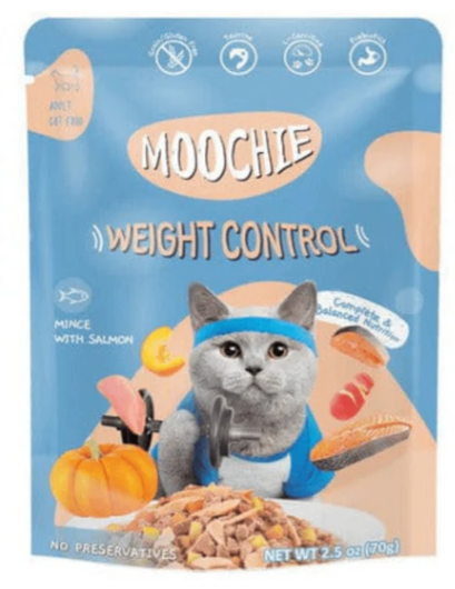 MOOCHIE | Mince With Salmon (Weight Control) 70G Pouch | 10889