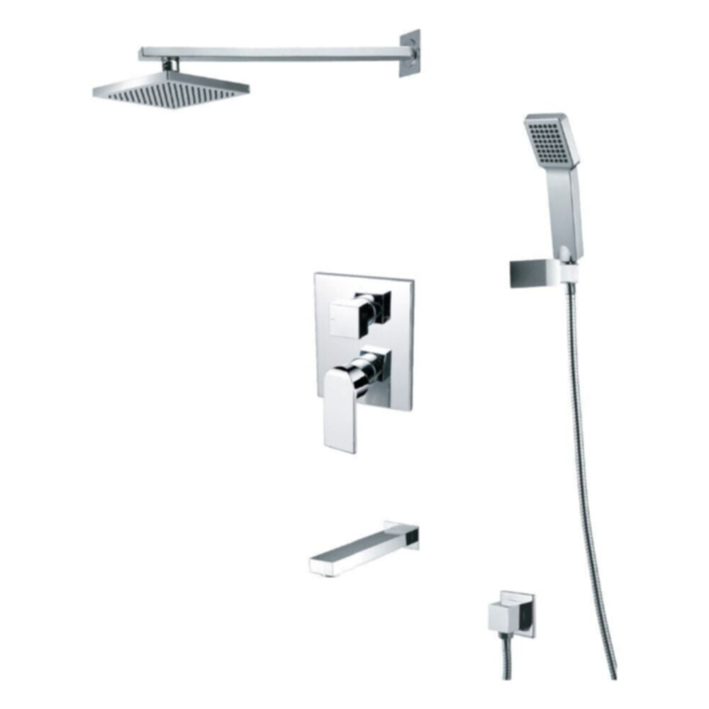 MILANO | Power 3 Way Concealed Shower Mixer Complete Set | 140100100735