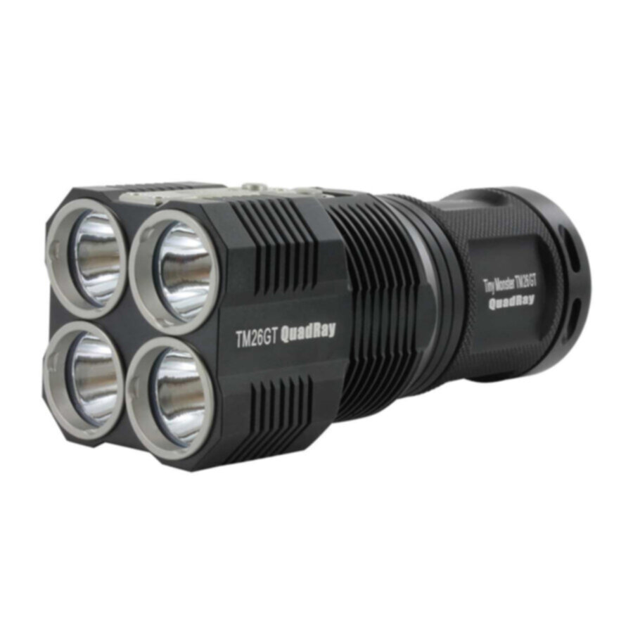 NITECORE | Tiny Monster Long Range Rechargeable LED Flashlight 3500 Lumens | TM26GT