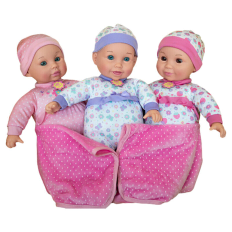 Baby Amoura Lovable Triplets Doll B/O 14"inch | 3883