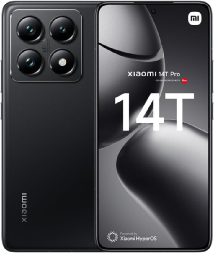 XIAOMI | 14T Pro 5G Mobile 12GB RAM+512GB Leica Triple Camera 50+50+12MP 32MP Front camera-Black