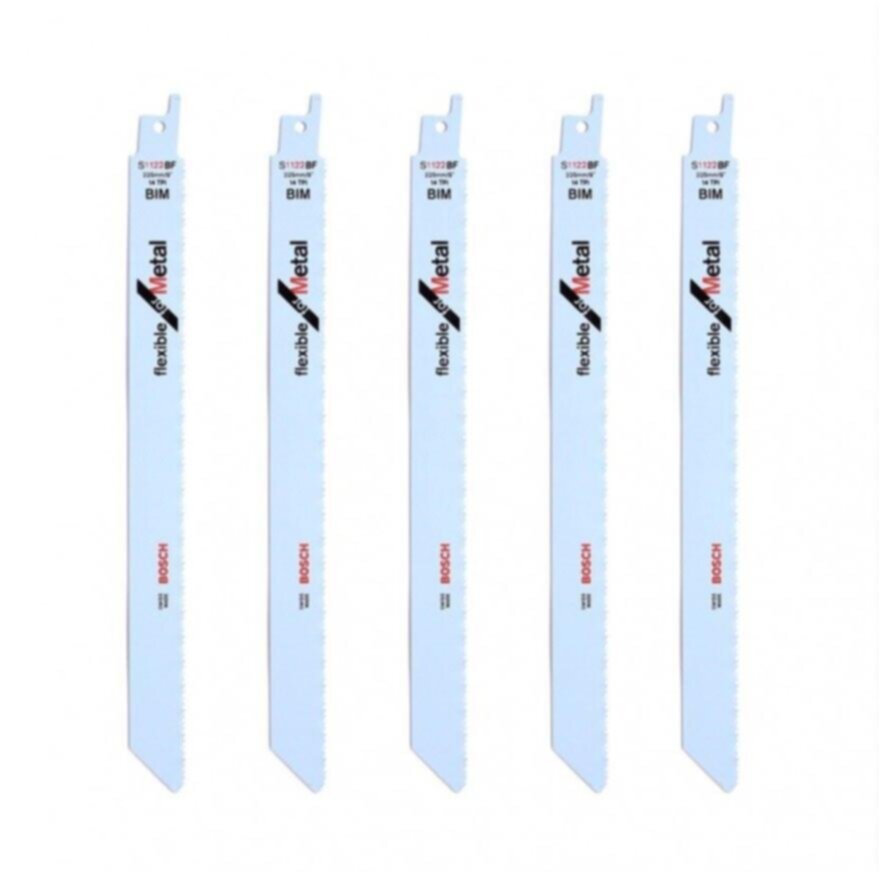 BOSCH | Professional Reciprocating Saw Blade For Metal 225 mm 5 Pcs | S1122BF
