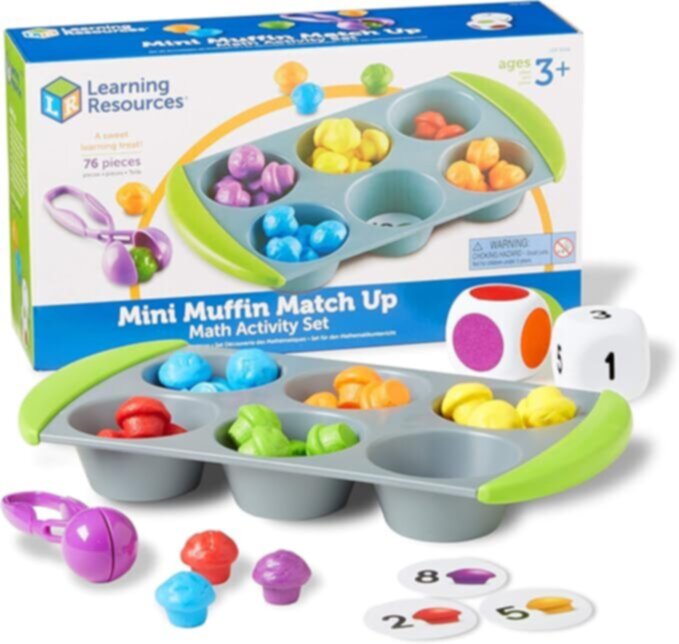 LEARNING RESOURCES UK| Mini Muffin Match Up