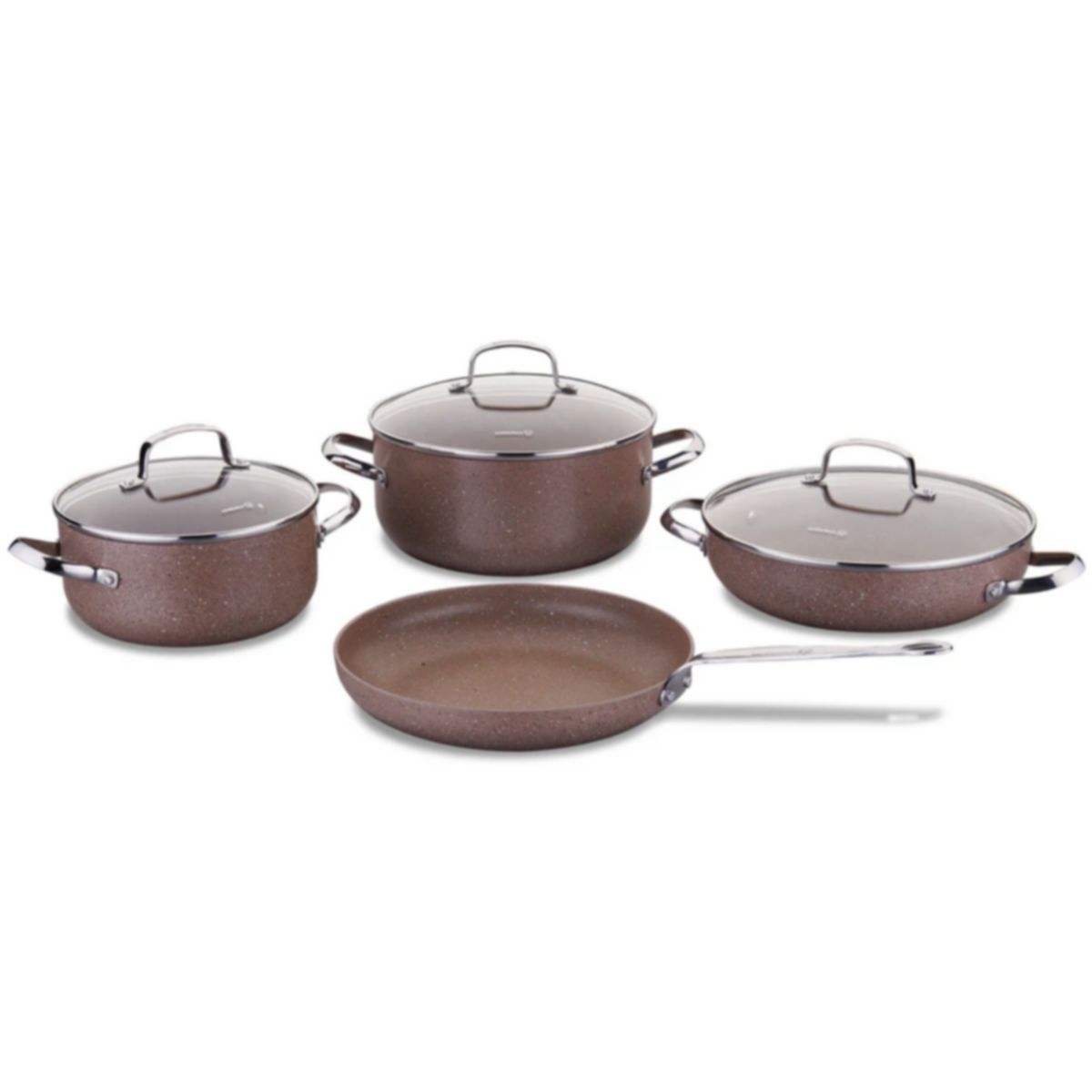 KORKMAZ | Browni 7Pc Cookware Set | A2900