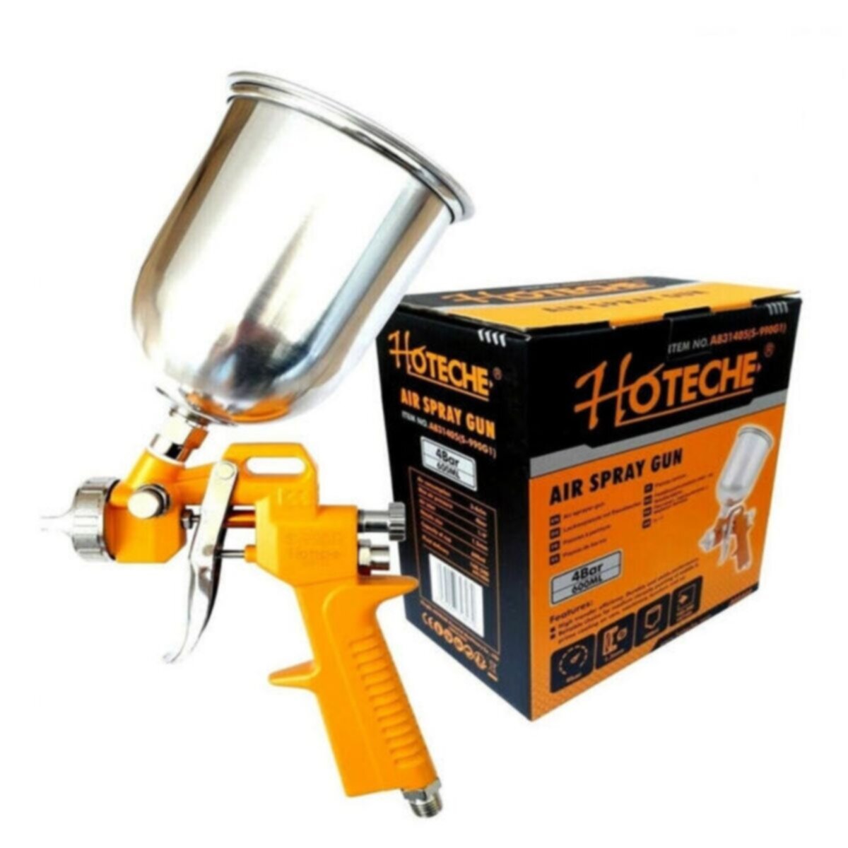 HOTECHE | Air Spray Gun 600ml | A831405
(S990G)