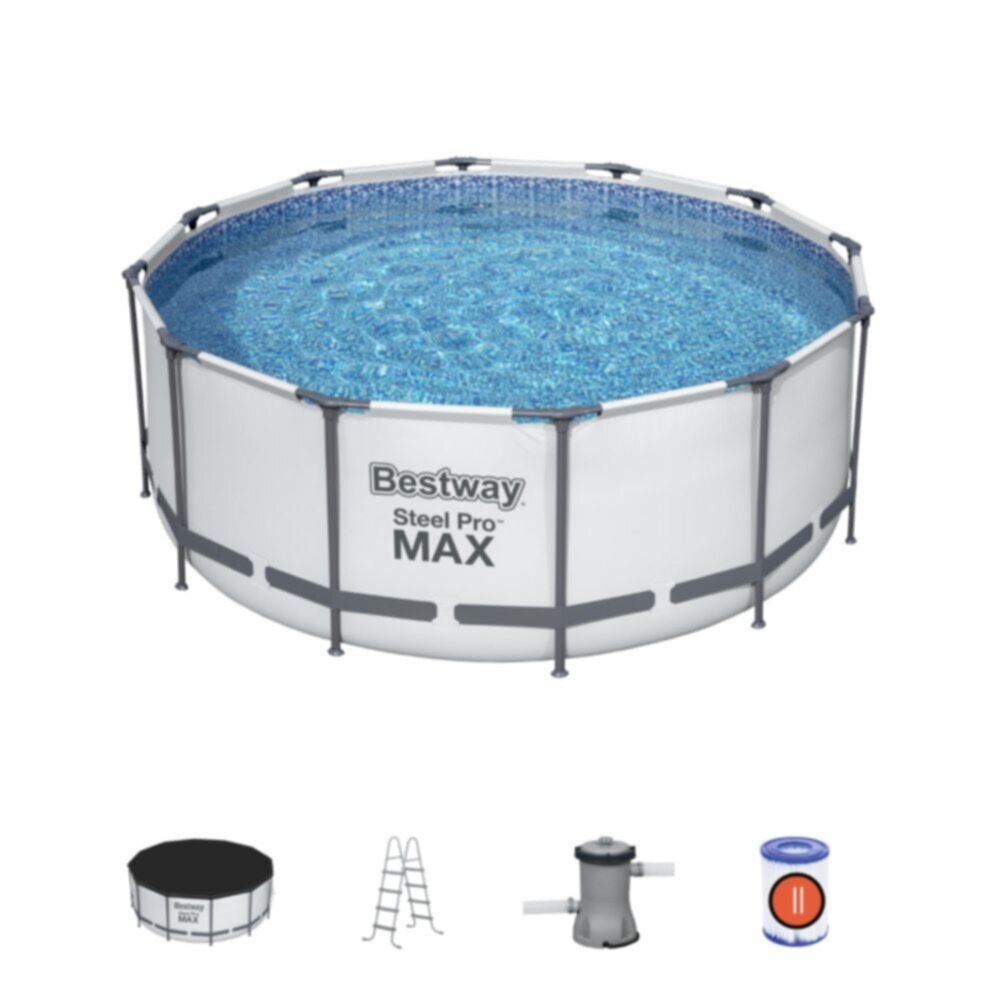 BESTWAY | Steel Pro Max 12' x 48"/3.66m x 1.22m Pool Set | BES115TOY01417