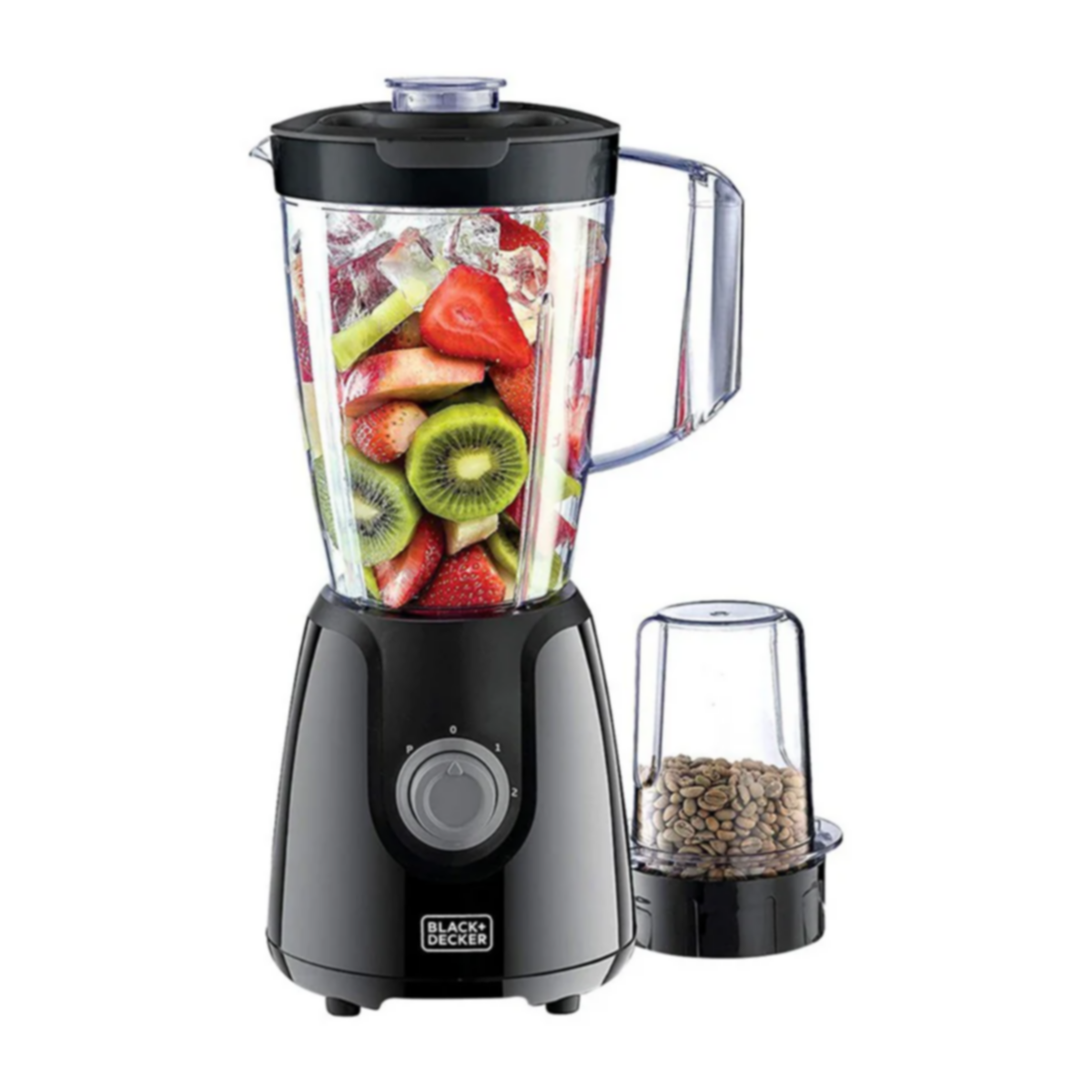BLACK+DECKER | 400W Blender with Grinder And Extra Jar | BX430J-B