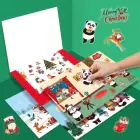 PANDA JUNIOR | Reusable Stickers-Merry Christmas PJ013-5 | 49701351
