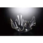 VAGUE | Acrylic Gold Fruit Bowl 24.5cm | 02-896