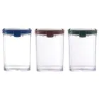 VAGUE | Square Airtight Food Container Jar 700 ml | 02-930