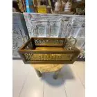NAQSH GALLERY | Medium-Sized Traditional Wooden Basket | 10000405
