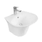 MILANO | Wall Hung Wash Basin 565X470X380Mm - 606 | 140500201148