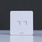 MILANO | Dual Computer Outlet Cat6 Wh Ps | 210100300383