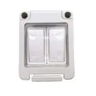 MILANO | Water-Proof 2Gang 2Way Switch Ip55 Cl3022 | 210800100035