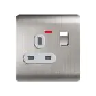 MILANO | 13A Socket With Neon Sl | 210800600009
