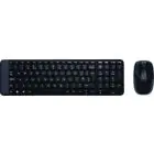 LOGITECH | Wireless Keyboard and Mouse Combo (Black) EN-AR MK220 | 920-003160