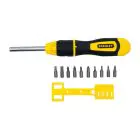 STANLEY | Multibit Ratcheting Screwdriver Set 10Pcs | 0-68-010