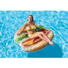INTEX | Juicy Hamburger Inflatable Pool Island Float | 42158780