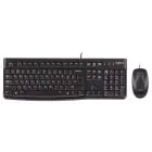 LOGITECH | Desktop Mk120 Durable, Comfortable Usb Mouse And Keyboard Combo