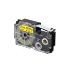 CASIO | Label Printer Tape Black and Yellow 12mm | XR-12YW1-W-DJ1