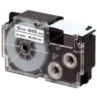 CASIO | Label Printer Tape Black and White 18mm | XR-18WE1-W-DJ1
