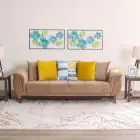 DANUBE | Ada 3-Seater Fabric Sofa | 810401100457
