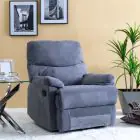 DANUBE | V2 Benedict 1-Seater Fabric Recliner | 810401500184