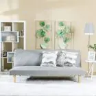 DANUBE | Eudora 3-Seater Fabric Sofa Bed | 810401102087