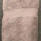 DANUBE | Cassian Cotton Bamboo Face Towel - Grey | 811500112695