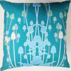 DANUBE | Gala Digital Print Cushion Blue 45X45 cm-AW-395 | 811500116056