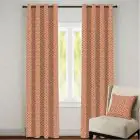 DANUBE | Glitz Eyelet CURtain Without Lining Maroon Mystique | 811500118032