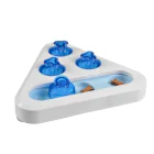 Seek N Snack Puzzle - Triangle 24X24X5,5Cm White/Blue | 8572