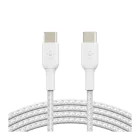 BELKIN | Boostcharge Braided Usb-C To Usb-C 2M White 2-Pack | CAB004bt2MWH2PK