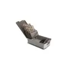 CLARKE | HSS Drill Bit 19pcs Set 1-10mm, with Grey Color Plastic Case | DBS1-10CL