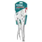 TOTAL | Curved Jaw Locking Plier 10" | THT191003