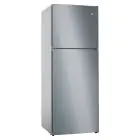 BOSCH | Serie 4 550Ltrs Free-Standing Fridge with Freezer at Top 186x70cm Stainless Steel Look | KGN55VL20M