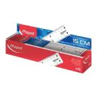 MAPED | Ruler 15Cm Essentials Flat 1Pc | MD-146507