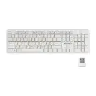 MEETION | Arabic Chocolate Wireless Ultrathin Keybaord White | MT-WK841-W