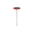 CLARKE | Nut Driver T Handle 11mm Red/Black Handle Chrome Plated | NDT11C