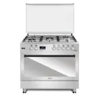ORYX | Free Standing Cooker 90×60cm With 5 Gas Burners – 2 Turbo Cooling Fan | OXCGF 90SYP-LRE