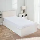 HOMEBOX | Hilton Microfiber Single Mattress Protector - 90x200 cm | 164323478