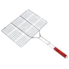 ROYALFORD | Barbeque Grill Chromium Plated Iron with Handle 43x30x70cm | RF10373 