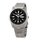 SEIKO | 5 Stainless Steel Automatic Black Dial Men's Watch | SNKN13J1Q