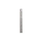 CLARKE | Steel Ruler 6" Thick Stainless Steel with Rounded Corner | SR6C