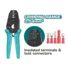 TOTAL | Rachet Crimping Plier 225Mm | THCPJ0506