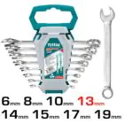 TOTAL | Combination Spanner Set 8 Pcs | THT102286-I