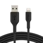 BELKIN | Boost Charge Lightning to USB-A Cable (1m / 3.3ft, Black) | CAA001bt1MBK