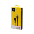 HEATZ | Fast Charging Lightning  Cable 1Mtr Black | ZCI12